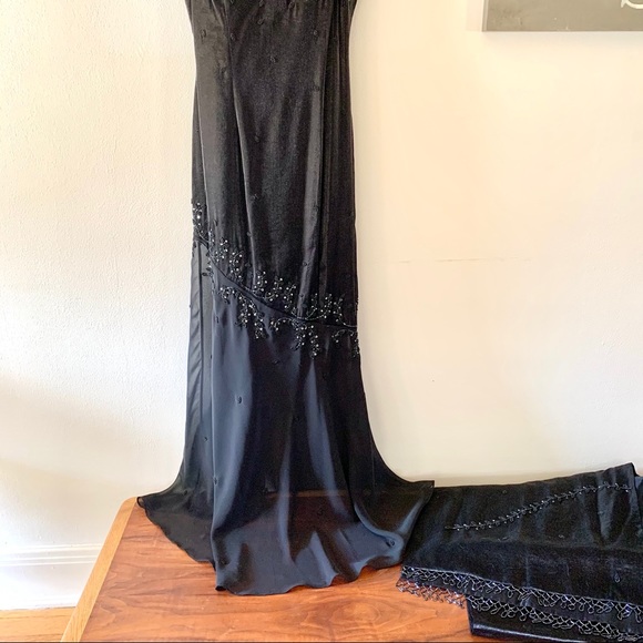 Cache 3 Piece Formal Evening Gown Prom Wedding Party Cocktail 6 - Picture 11 of 16